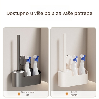 Set četkica za WC s bazom s usisnom čašom, od plastike, 450 g, marka Constant, lansiran u jesen 2020