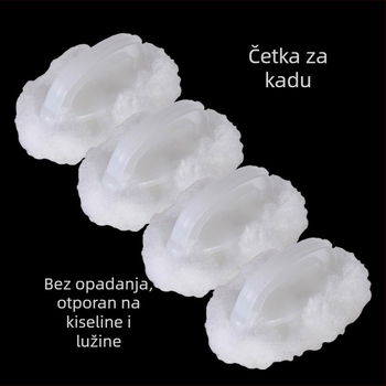 Izdržljiva plastična četkica za WC za čišćenje kupaonice