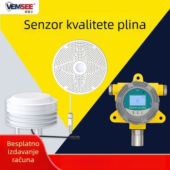 Plinski detektor Weimeng SN-* industrijske klase, DC 10-30V, Kisik, Amonijak, Ugljični dioksid