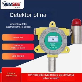 Plinski detektor Weimeng SN-* industrijske klase, DC 10-30V, Kisik, Amonijak, Ugljični dioksid
