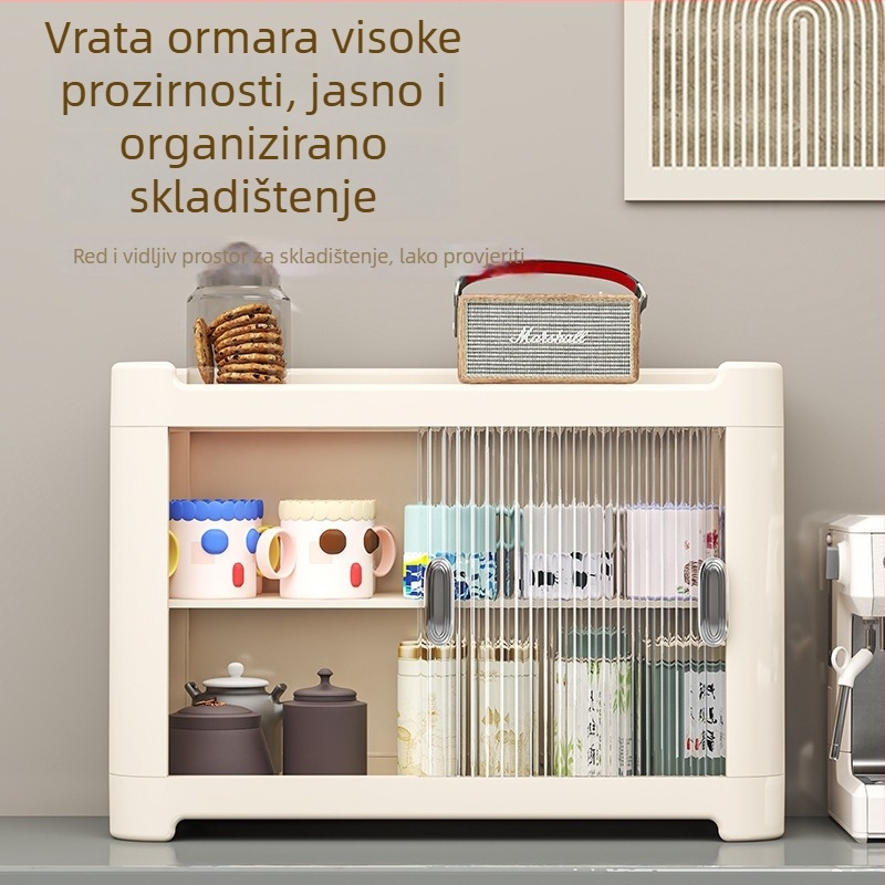 Držač čaša, plastični materijal, lak luksuzni retro stil, bez bušenja, težina 1,9 kg, lansiran 2025.