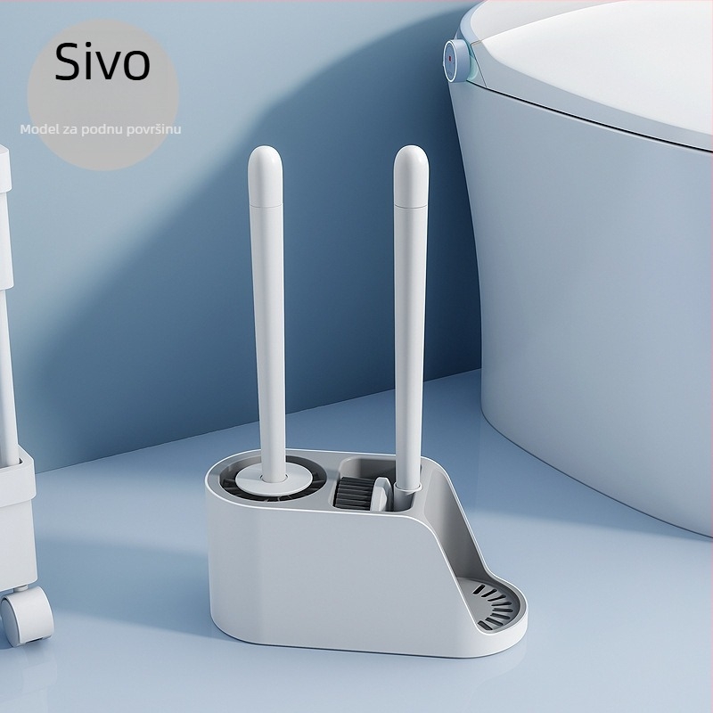 Wanben silikon WC četka — čišćenje bez mrtvog kuta, 450 g