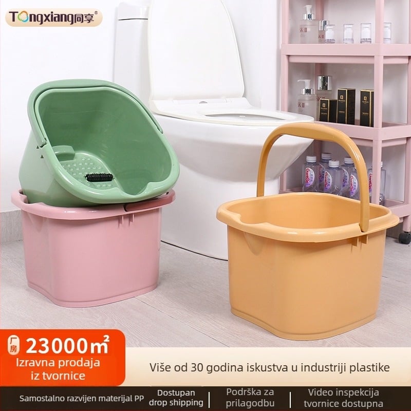 Enjoy plastični kad za stopala s masažnom funkcijom za odrasle