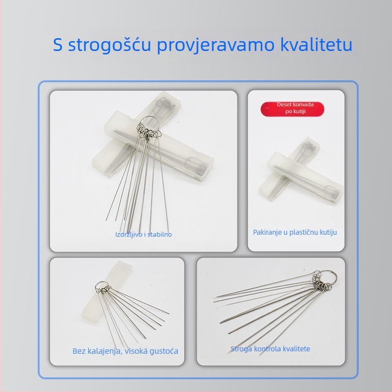 Pass needle od nehrđajućeg čelika – dodaci za zavarivanje i rezanje, 0.5–1.5, Constant flame, prilagodljiva obrada