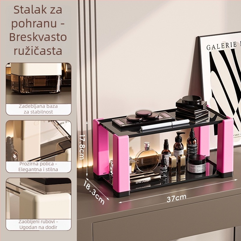 Oshika Plastični stolni držač za šalice i čajne setove — višenamjenski organizator za pohranu čaja i kavnih šalice