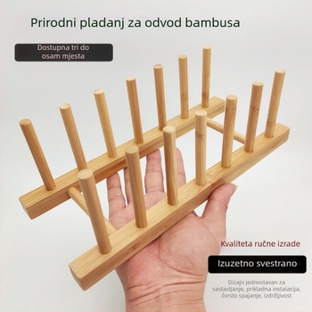 Držač za šalice od bambusa, jednostavan i moderan dizajn, novi kineski stil, lansiranje u jesen 2020