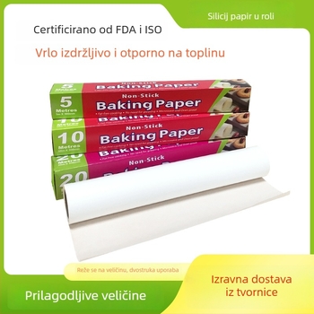 Jin Jieshi papir za pečenje od drvne celuloze, 40 g/m², dvostrani silikonski premaz