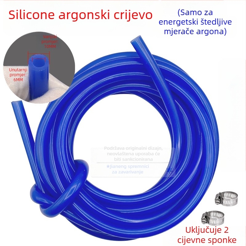Argon plinovod za lukovno zavarivanje — silikon/plastika zraka cijev, marka Fierce One