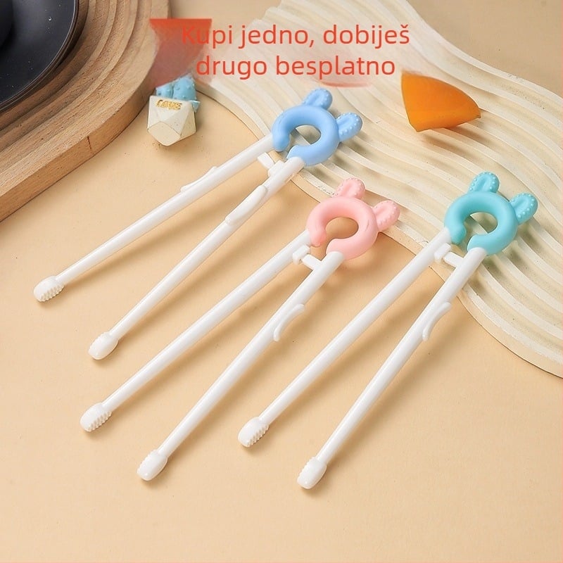 Dječje učne štapiće za jelo – kućna vježba, uzrast 2–8 godina, moderan minimalistički stil