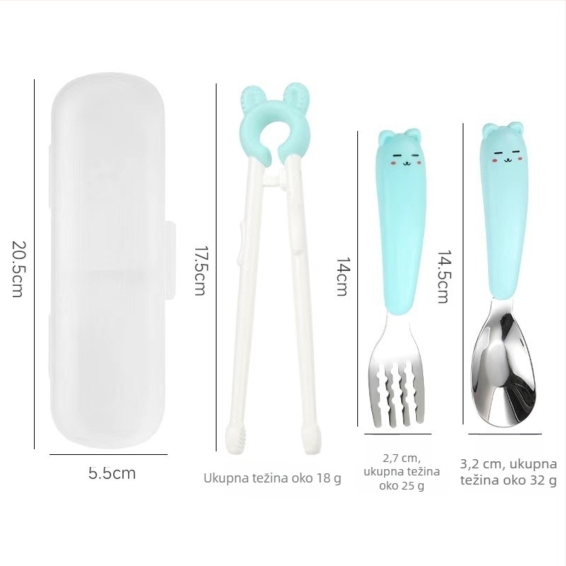 Dječje učne štapiće za jelo – kućna vježba, uzrast 2–8 godina, moderan minimalistički stil