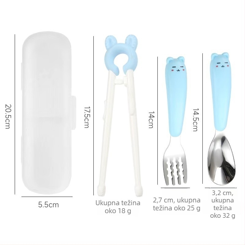 Dječje učne štapiće za jelo – kućna vježba, uzrast 2–8 godina, moderan minimalistički stil