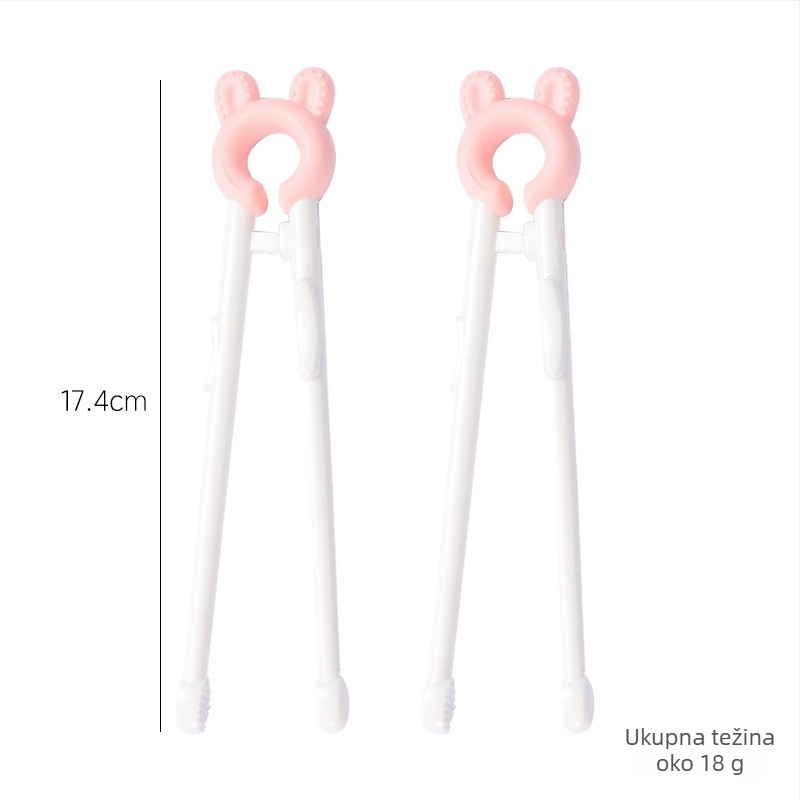 Dječje učne štapiće za jelo – kućna vježba, uzrast 2–8 godina, moderan minimalistički stil