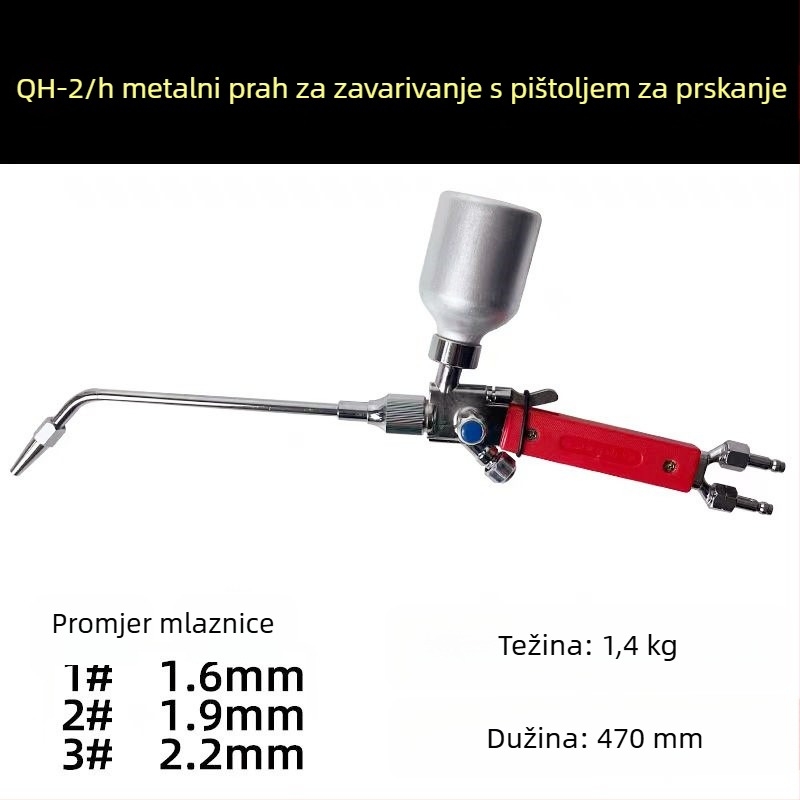 I-brand QH-2/H plamen za zavarivanje metalnim prahom, 2H mlaznica