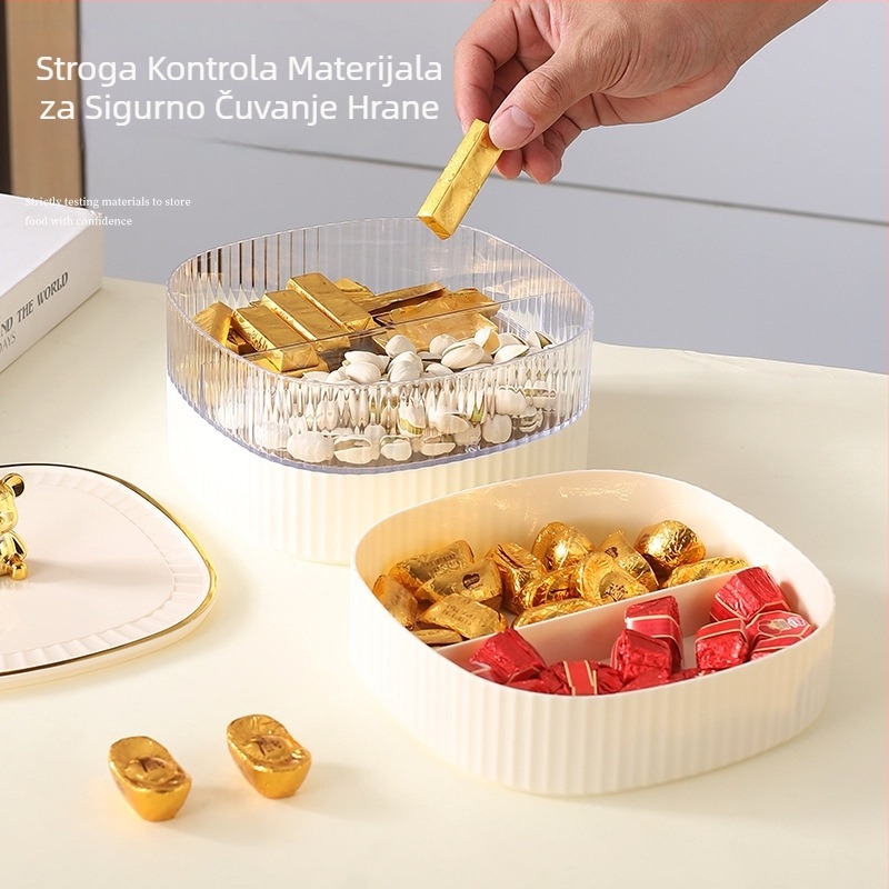 Pladanj za voće (Materijal: Plastika • Brend: Diving Front • Datum izlaska: Zima 2023 • Lagani luksuz • Jednostavan stil)