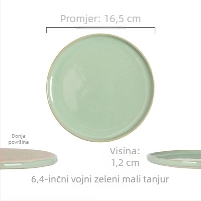 Porcelanska mala posuda s karikaturnim uzorkom, okrugla, japanski stil, za umake i grickalice