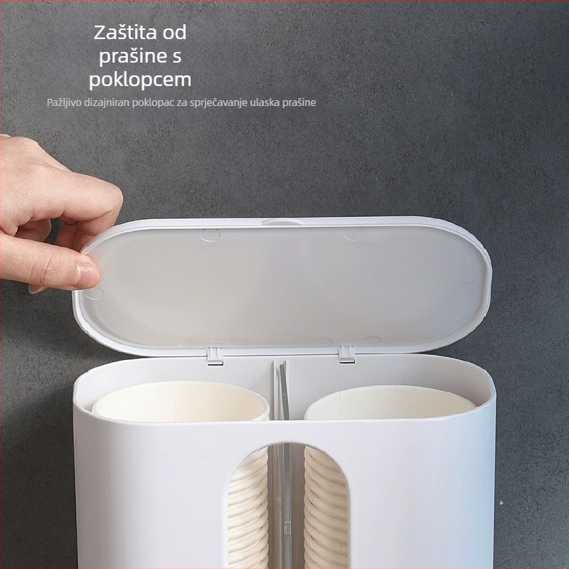 Držač čaša Dream Friends — PP, bez bušenja, na zid, jednostavan stil