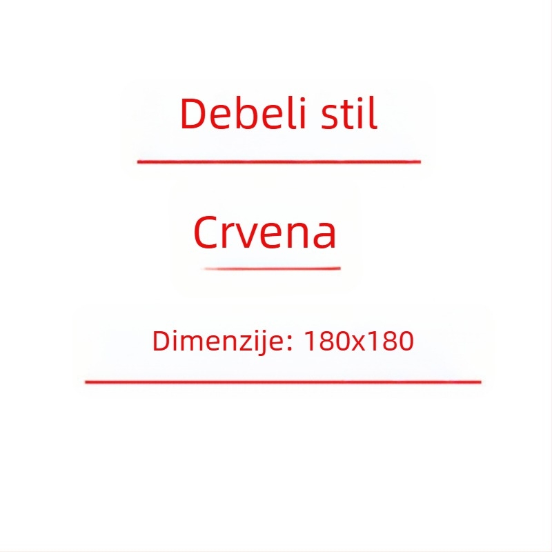 Jednokratni obrus od polietilena, deblji, za okrugle i pravokutne stolove; moderni minimalistički stil; nije biorazgradiv; pogodno za bankete, restorane i kućnu upotrebu.