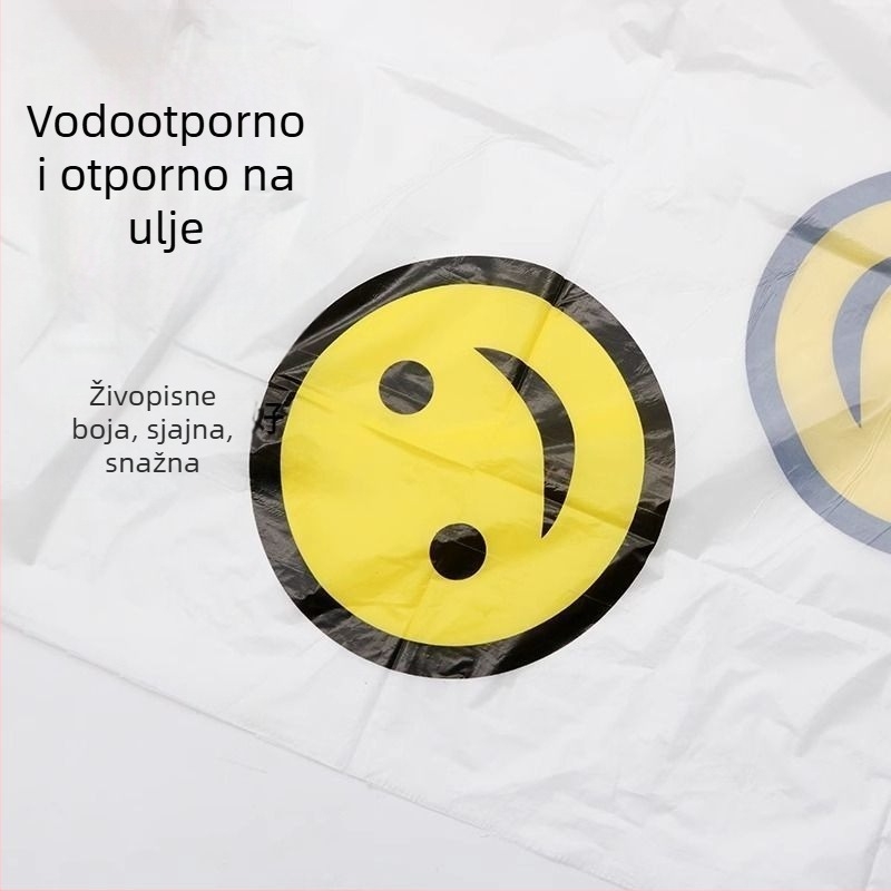 Jednokratni PE stolnjak, vodootporan i otporan na masnoće, pravokutni, debljina 1 nit