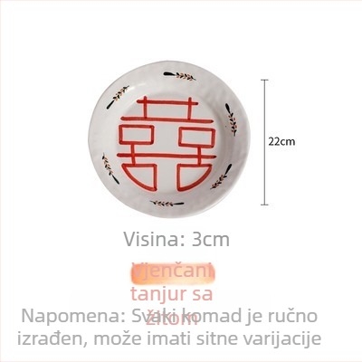 Ručno izrađen keramički set za stol s zdjelama, šalicama i žlicama – prilagodljiv vjenčani poklon
