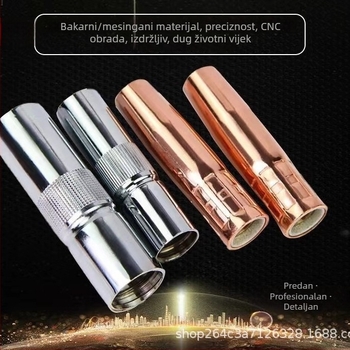 Ručni zaštitni poklopac za opremu za zavarivanje i zaštitni nastavak za plamenik, kompatibilno s 200A/350A/500A, model 15ak24k36