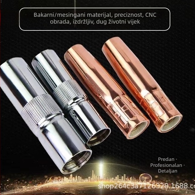 Ručni zaštitni poklopac za opremu za zavarivanje i zaštitni nastavak za plamenik, kompatibilno s 200A/350A/500A, model 15ak24k36