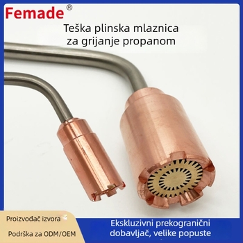 Grijena mlaznica za rezanje plinom propan, serija 2290, bakreno-brončana konstrukcija, standardni tip