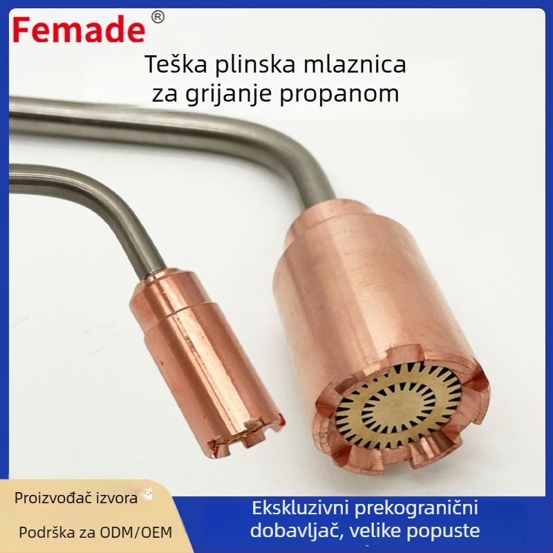 Grijena mlaznica za rezanje plinom propan, serija 2290, bakreno-brončana konstrukcija, standardni tip