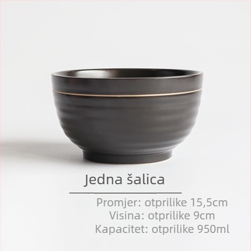 Porcelanski set posuđa – mikrovalna sigurnost, japanski stil, razni uzorci