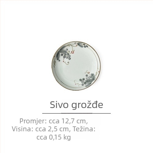 Porcelanski set posuđa – mikrovalna sigurnost, japanski stil, razni uzorci