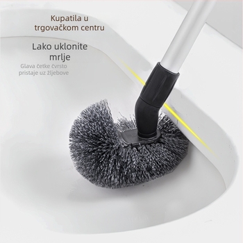 Glava četke za WC – zamjenjiva, za kućnu upotrebu; plastika; 200 g; Blue wood