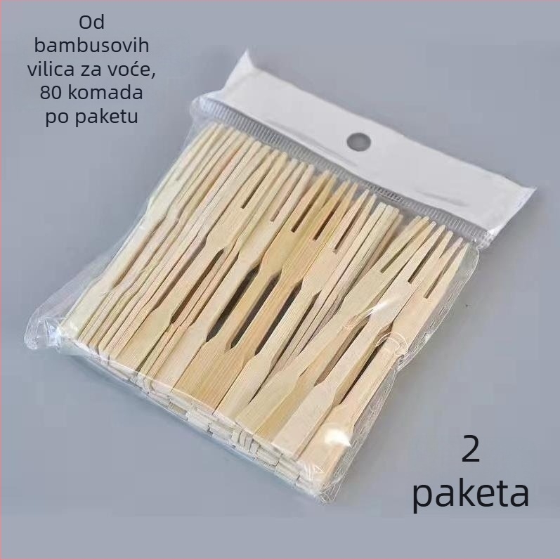 Bambus vilica za voće, moderni minimalistički stil, za djecu, Kvaliteta I