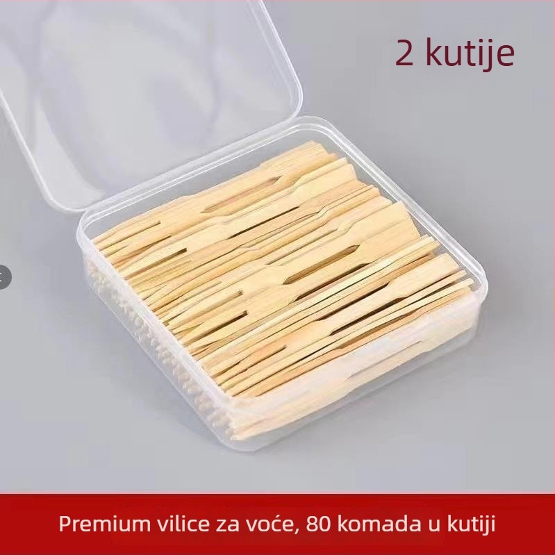 Bambus vilica za voće, moderni minimalistički stil, za djecu, Kvaliteta I