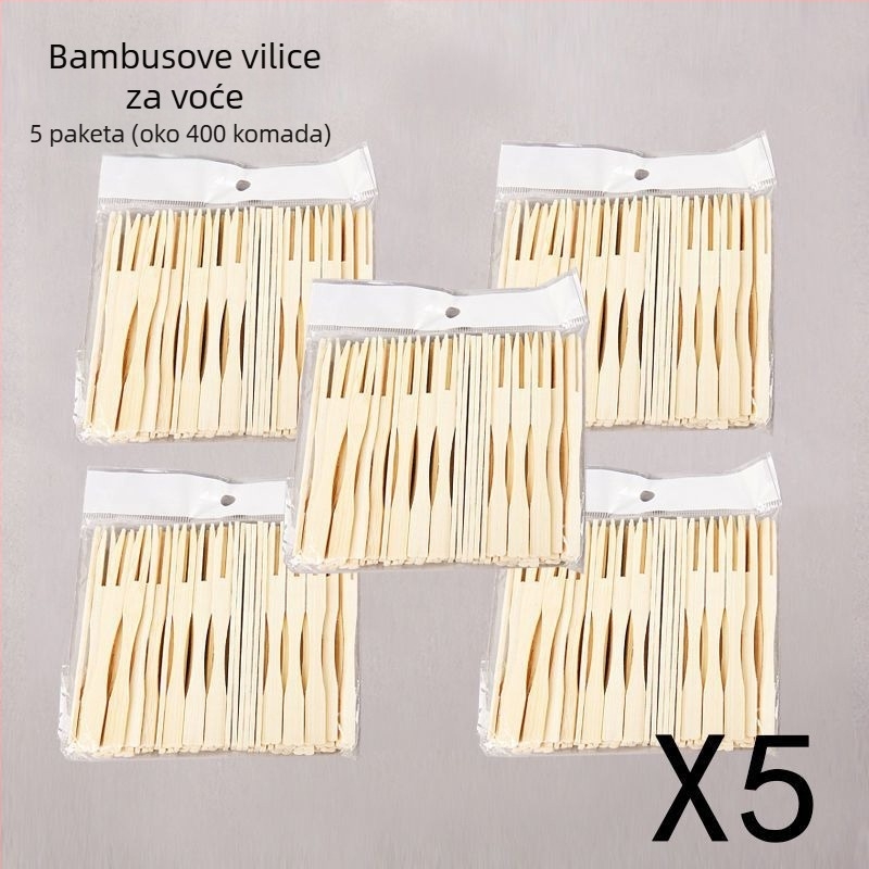 Bambus vilica za voće, moderni minimalistički stil, za djecu, Kvaliteta I