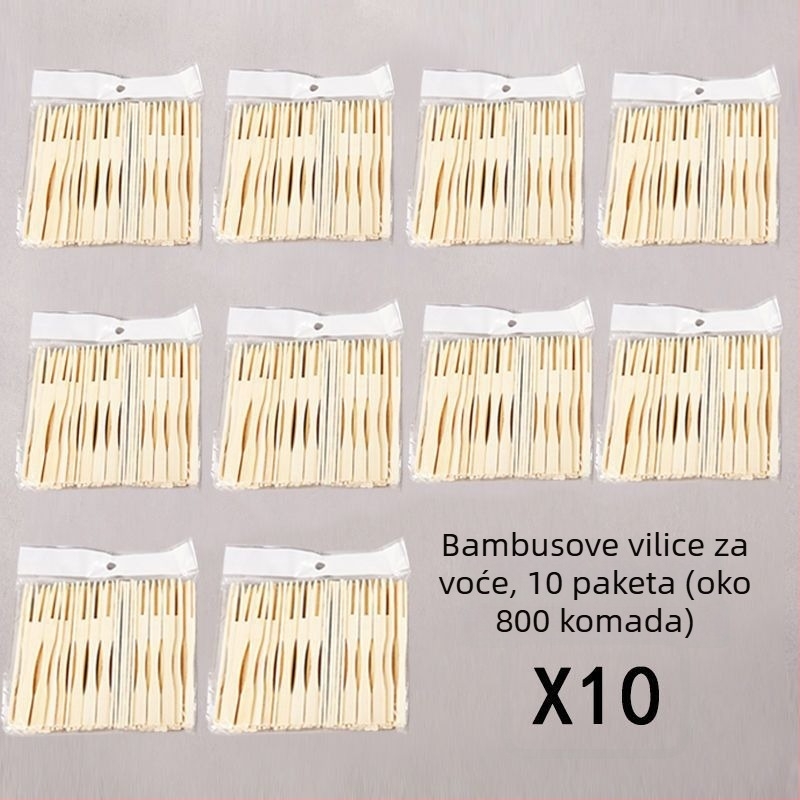 Bambus vilica za voće, moderni minimalistički stil, za djecu, Kvaliteta I