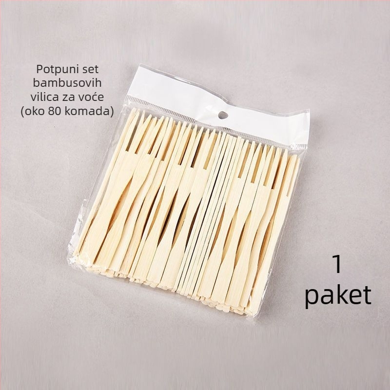 Bambus vilica za voće, moderni minimalistički stil, za djecu, Kvaliteta I