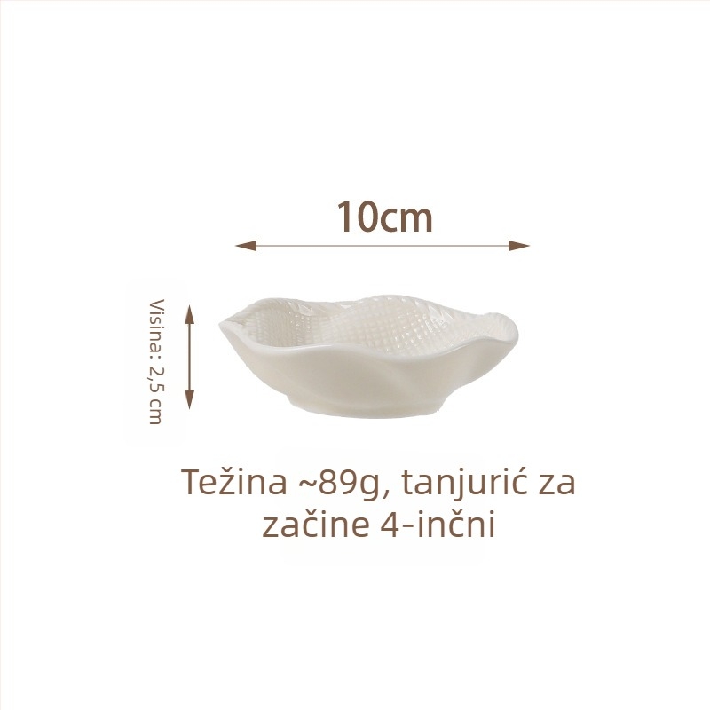 Keramički set posuđa (zdjele i tanjuri) — moderan minimalistički dizajn, jednobojna glazirana površina, prikladno za mikrovalnu, mogućnost prilagodbe