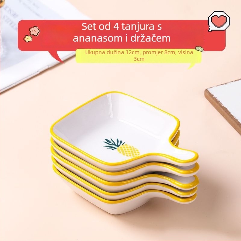 Keramičke zdjelice za umake u nordijskom stilu za kućnu upotrebu; moguć ispis logotipa; pogodna kao poklon za kolege na konferenciji