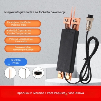 Mingxi Prijenosna olovka za točkasto zavarivanje – bakreni elektrode, 18650 litijska baterija, automatsko dodirno zavarivanje