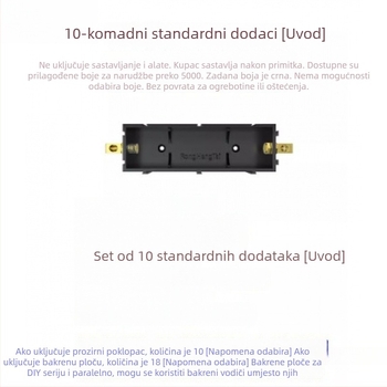 DIY modularna kutija za baterije 21700/18650 sa bakrenim stupcima podrške bez zavarivanja