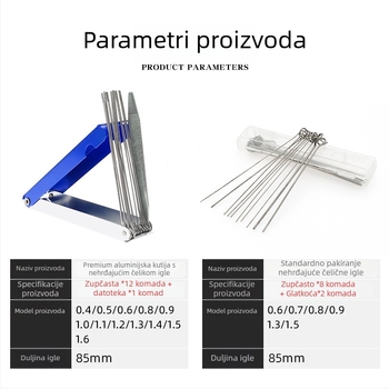 Hongjian nehrđajući čelik – mlaznica za zavarivanje s iglom za zavarivanje acetilenom/propanom