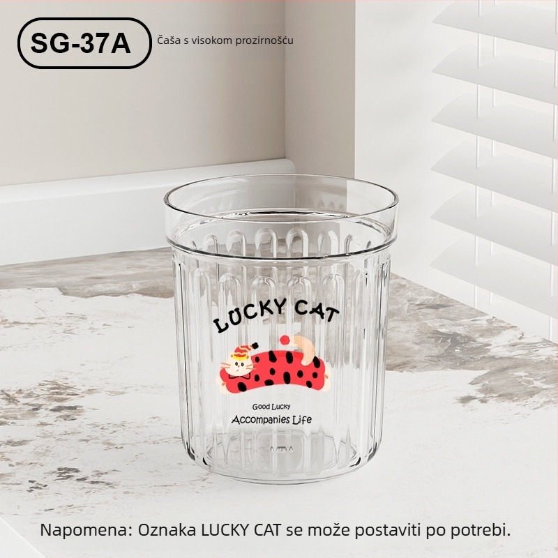Držač za četkicu i čašu za ispiranje – Light Luxury stil, stolna montaža, jedno ili dvostruko čaša, 1 sloj, kupaonsko skladištenje, materijal PS + 304 nehrđajući čelik