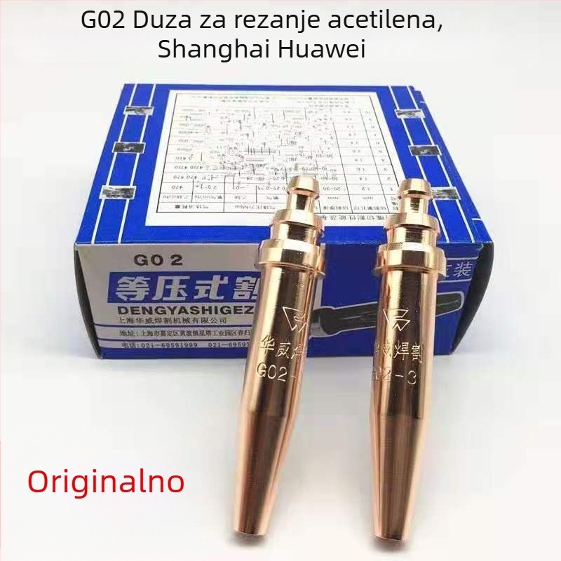 Warwick nož za rezanje s jednakim tlakom; G03 (propani) i G02 (acetilen) za rezanje kisik-propan; dubina rezanja 1-80.