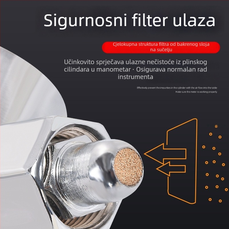 Regulator tlaka argona YQAr-731L, Ouhu, serija Argon 36V, napon 24–220V