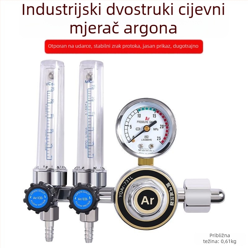 Regulator tlaka argona YQAr-731L, Ouhu, serija Argon 36V, napon 24–220V