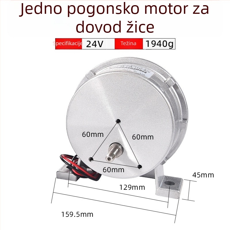 Motor dovoda žice za zavarivače strojeve - jednosmjerni ili dvostruki pogon, lijevi/desni hod, serija Wire Feeder Motor, marka Ouhu