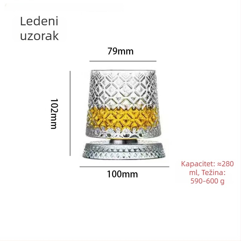Staklena šalica, cilindrična, jednostruka, poklopac za direktno piće, tisak logotipa dostupan