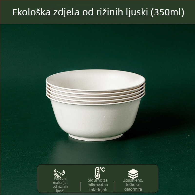 Jednokratni set posuđa od aluminijske folije, prehrambene kvalitete, debeli tanjuri, otporni na visoke temperature, za vanjsku uporabu.