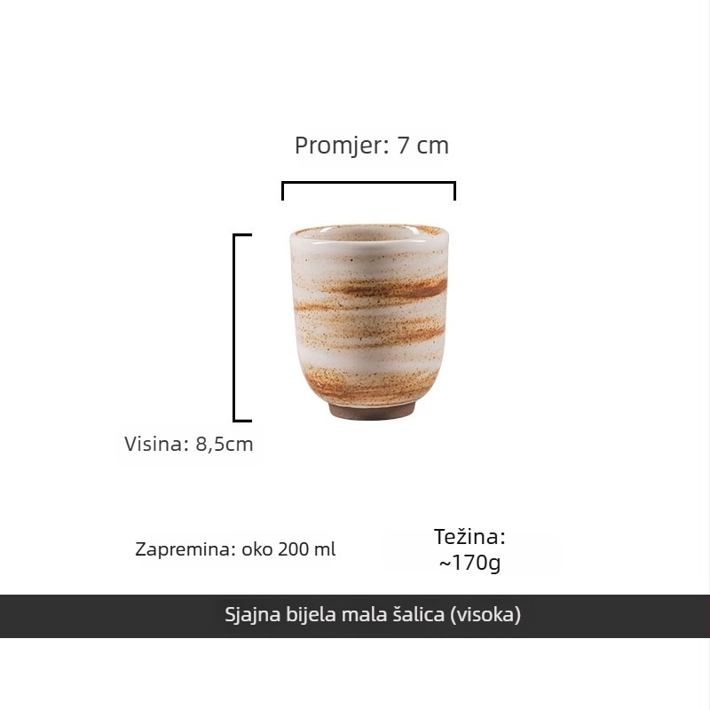 Set porculanskog posuđa Porcelain chime, retro stil, okrugli oblik, glazirana površina, prikladno za mikrovalnu pećnicu