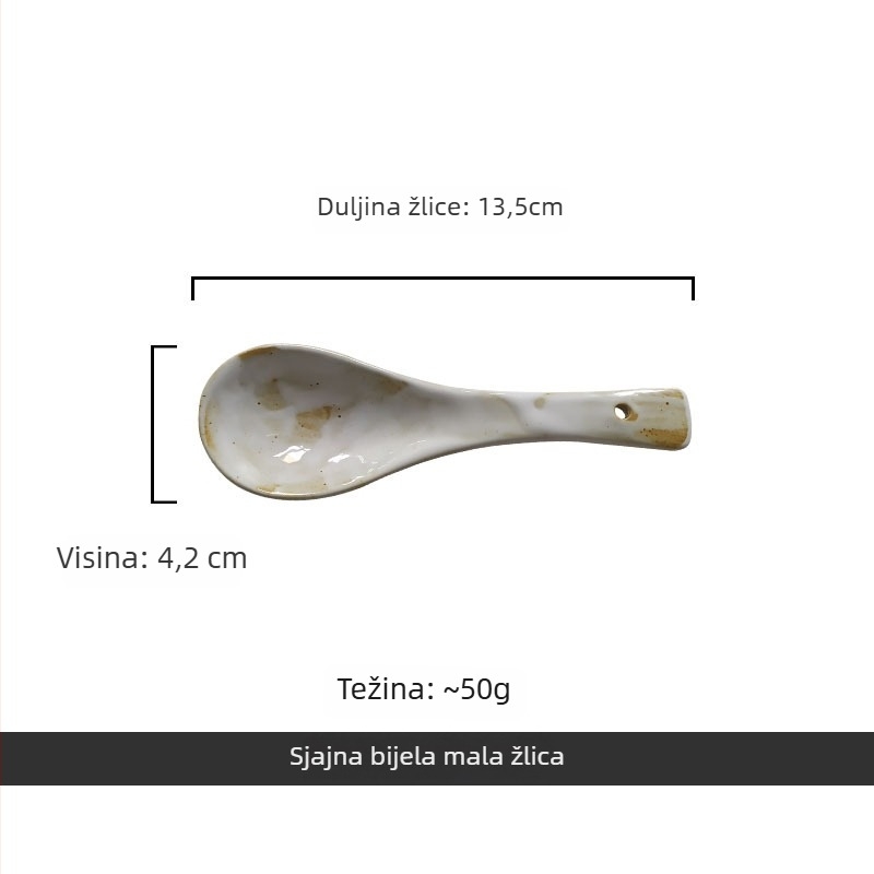 Set porculanskog posuđa Porcelain chime, retro stil, okrugli oblik, glazirana površina, prikladno za mikrovalnu pećnicu