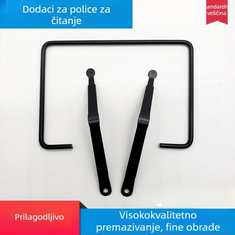 Pružni klip za policu za knjige — Željezo, Tip: WP argon zavarivanje toka vodilica